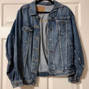 American Eagle Denim Oversized Jacket